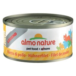 Offre exceptionnelle Almo Nature 24 x 70 g & Cosma Nature 6 x 70 g pour chat - filet de poulet + lot mixte Cosma Nature