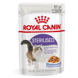 48x85g Sterilised en gelée Royal Canin - Pâtée pour chat