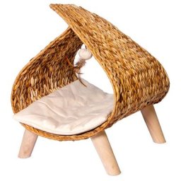 Panier Karlie Banana Leaf L 46 x l 39 x H 50 cm - pour chat
