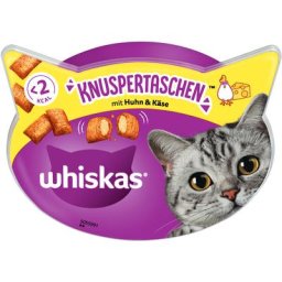 8x60g Whiskas Les Irrésistibles poulet, fromage - Friandises pour chat