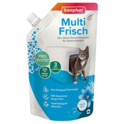 3x400g Désodorisant beaphar Multi-Frisch, brise fraîche - pour chat
