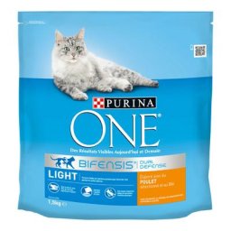 4x1,5kg Light PURINA ONE - Croquettes pour chat