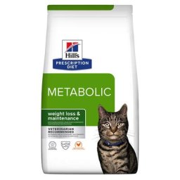 3kg Metabolic Weight Management poulet Hill's Prescription Diet - Croquettes pour chat