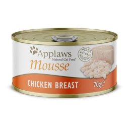 24x70g Applaws Mousse poulet - Pâtée pour chat