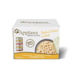 12x70g Adult sélection à la volaille Applaws - Nourriture pour Chat