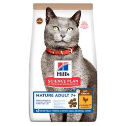 1,5kg Mature Adult 7+ No Grain Hill's Science Plan, poulet - pour chat
