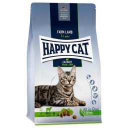 2x300g Happy Cat Culinary Adult agneau des pâturages - Croquettes pour chat