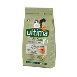 4x1,25kg Ultima Nature Stérilisé saumon - Croquettes pour chat