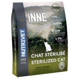 2x6kg Nutrivet Inne Cat Sterilised - Croquettes pour chat