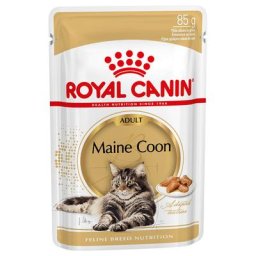 24x85g Maine Coon Royal Canin Breed - Sachets et Boîtes pour Chat