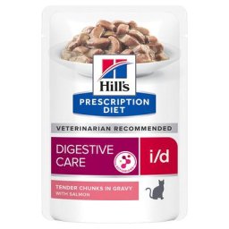 12x85g i/d Digestive Care saumon Hill's Prescription Diet nourriture humide pour chat