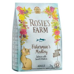 400g Adult saumon, patates douces Rosie's Farm - Croquettes pour chat