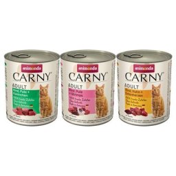 6x800g Adult lot mixte au bœuf et à la volaille Animonda Carny - Pâtée pour chat