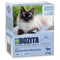 6x370g Bouchées en sauce renne Bozita - Nourriture pour Chat