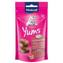 40g Vitakraft Cat Yums pâté de foie - Friandises pour chat