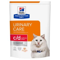 3kg c/d Multicare Stress Urinary Care poulet Hill's Prescription Diet - Croquettes pour chat