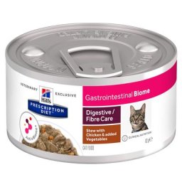 48x82g Gastrointestinal Biome Mijoté poulet, légumes Hill's Prescription Diet - Pâtée pour chat