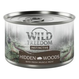 Wild Freedom Instinctive 6 x 140 g pour chat - Hidden Woods - sanglier