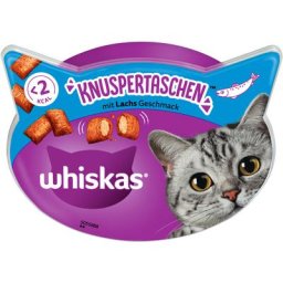 6x60g Whiskas Les Irrésistibles saumon - Friandises pour chat