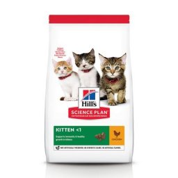 1,5kg Kitten poulet Hill's Science Plan - Croquettes pour chaton