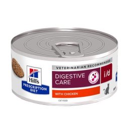 24x156g i/d Digestive Care poulet Hill's Prescription Diet - Pâtée pour chat