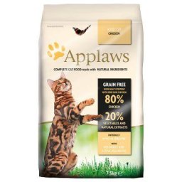 2x7,5kg Applaws Poulet Croquettes pour chat