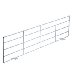Grille de protection pour fenêtre pour chat blanche - Fixation sur le dessus ou le dessous