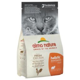 400g poulet/riz Almo Nature Holistic - Croquettes pour Chat
