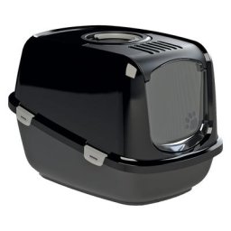 EcoDome XXL PeeWee Noir - Maison de toilette pour chat