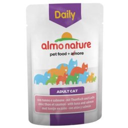 12x70g lot poisson Almo Nature Daily Menu - Nourriture pour Chat