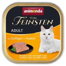 6x100g Adult volaille, pâtes Animonda Vom Feinsten - Pâtée pour chat