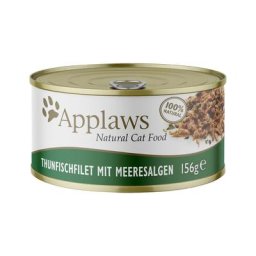 6x156g filet de thon, varech Applaws - Nourriture pour Chat