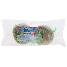 2x500g Boules de graisse XXL Lillebro - Boule de graisse pour oiseau sauvage
