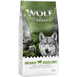 Wolf of Wilderness Elements ""Untamed Grasslands"" cheval - sans céréales - 12 kg