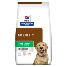 2x12kg j/d Reduced Calorie Joint Care poulet Hill's Prescription Diet pour chien