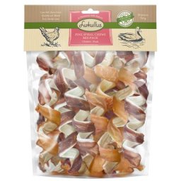 750g Lukullus spirales à mâcher Pack XXL lot mixte canard, poulet - Friandises pour chien
