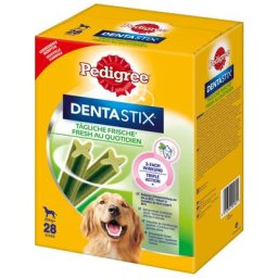 84 Dentastix Maxi - Pedigree Fresh Daily Oral Care pour grand chien