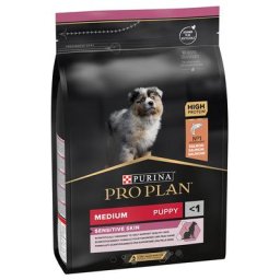 3kg Medium Puppy Sensitive Skin saumon PRO PLAN PURINA Croquettes pour chien