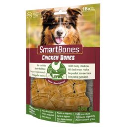 SmartBones Friandises à mâcher au poulet pour petit chien - 3 x 18 friandises