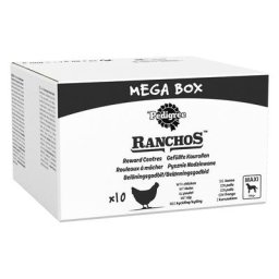 Pedigree Ranchos Rouleaux à mâcher Maxi 10 x 80 g pour chien - poulet