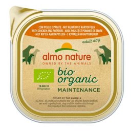 27x300g Almo Nature Bio Paté poulet & pommes de terre - Pâtée pour chien