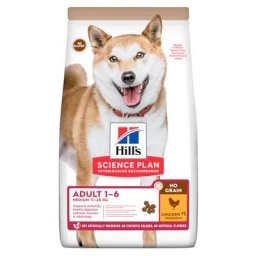 14kg Adult 1-6 No Grain Medium, poulet, Hill's Science Plan