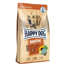 2x15kg Happy Dog Natur bœuf, riz - Croquettes pour chien
