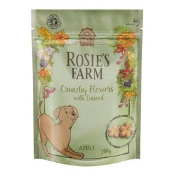 Friandises Rosie's Farm Adult Crunchy Flowers pour chien - 200 g