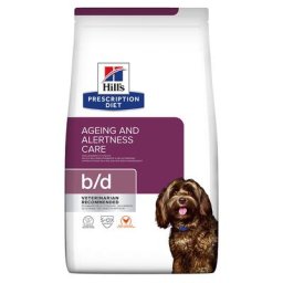 2x12kg b/d Ageing Care poulet Hill's Prescription Diet - Croquettes pour chien
