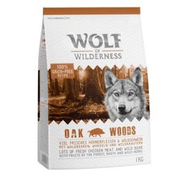 1kg Adult Oak Woods, sanglier Wolf of Wilderness Croquettes pour chien à prix spécial !