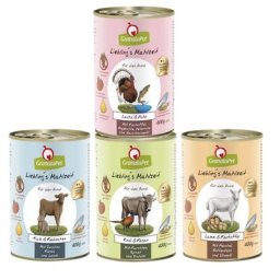 24x400g Liebling's Mahlzeit Granatapet - Nourriture pour chien