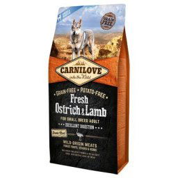 Carnilove Fresh Adult Small Breed autruche, agneau pour chien - 2 x 6 kg