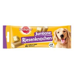 12 x 2 os : Lot Bœuf + Poulet Pedigree Son Os à mâcher Medium pour chien