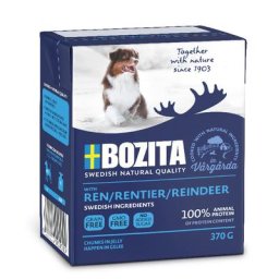 6x370g Bouchées en gelée Renne Bozita - Pâtée pour chien